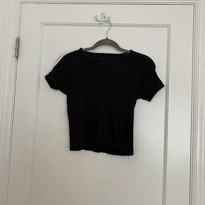 Black tee